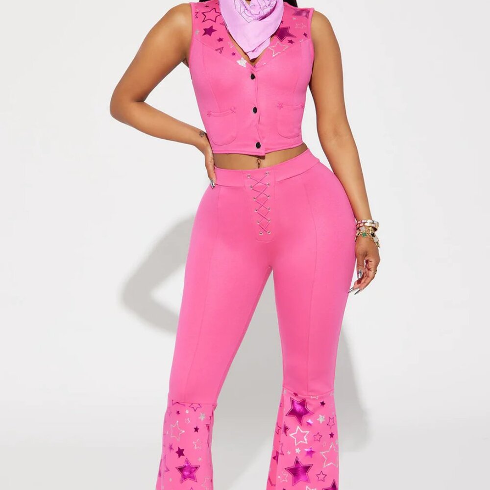 USED Western Barbie Costume